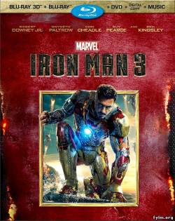 Iron Man 3/ Железный человек 3 (2013) HD  Смотреть Онлайн